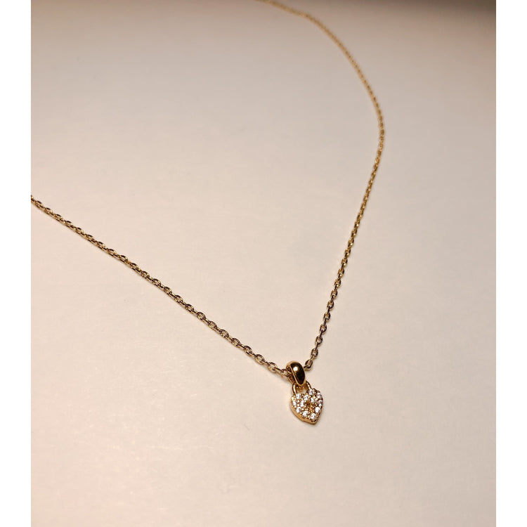 Mini Heart Lock Necklace