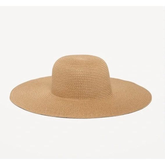 Large Straw Hat (Tan)