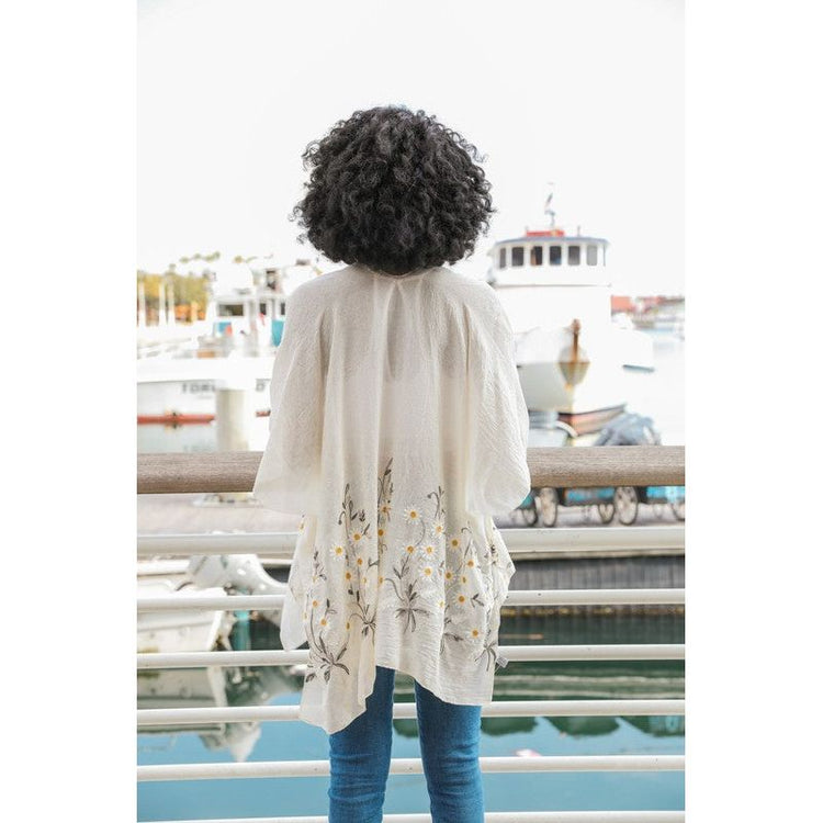 Spring Daisy Kimono