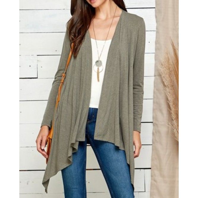 Basic Drape Cardigan