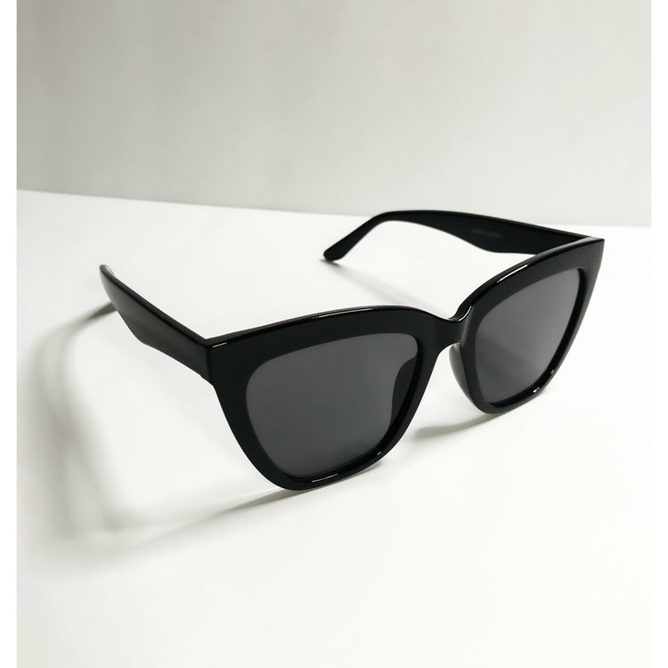 Cat Eye Sunglasses (Black)