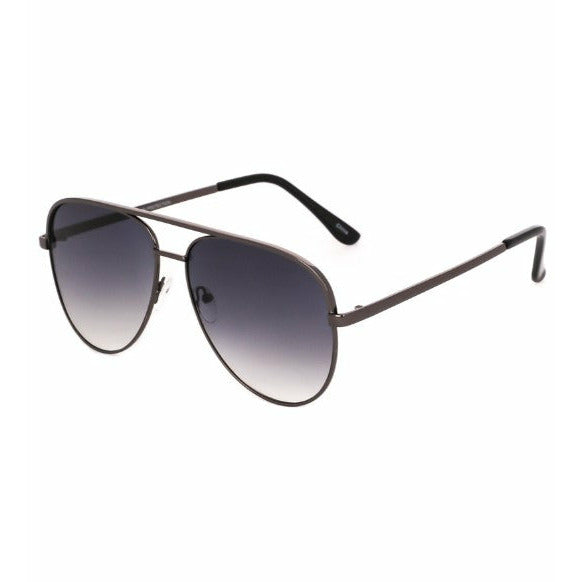 Oversized Aviator Sunglasses (Blackout)
